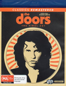 Cat. No. DVDBR 1464: THE DOORS - THE FINAL CUT ~ VAL KILMER / MEG RYAN / KEVIN DILLON / KYLE MACLACHLAN / FRANK WHALEY. UNIVERSAL / SONY / STUDIOCANAL BCA12980.