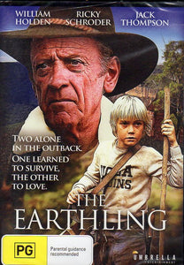 Cat. No. DVDM 2030: THE EARTHLING ~ WILLIAM HOLDEN / RICKY SCHRODER / JACK THOMPSON / RAY BARRETT. UMBRELLA DAVID3454.