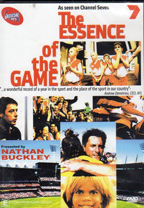Cat. No. DVDS 1161: THE ESSENCE OF THE GAME. AFL AFVD459.