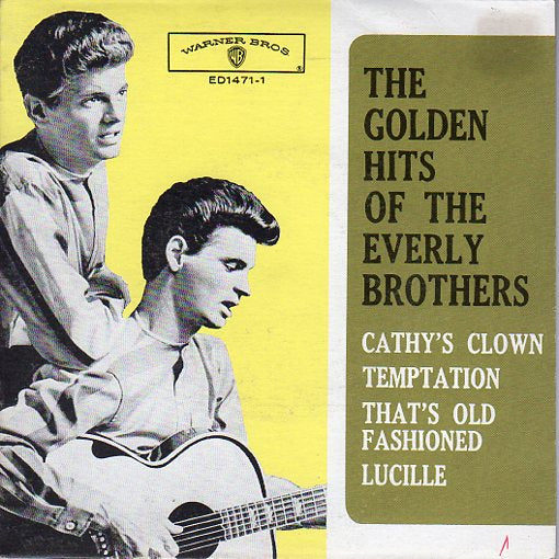 Cat. No. VV 1024: THE EVERLY BROTHERS ~ THE GOLDEN HITS OF THE EVERLY BROTHERS. WARNER BROS. ED1471-1.