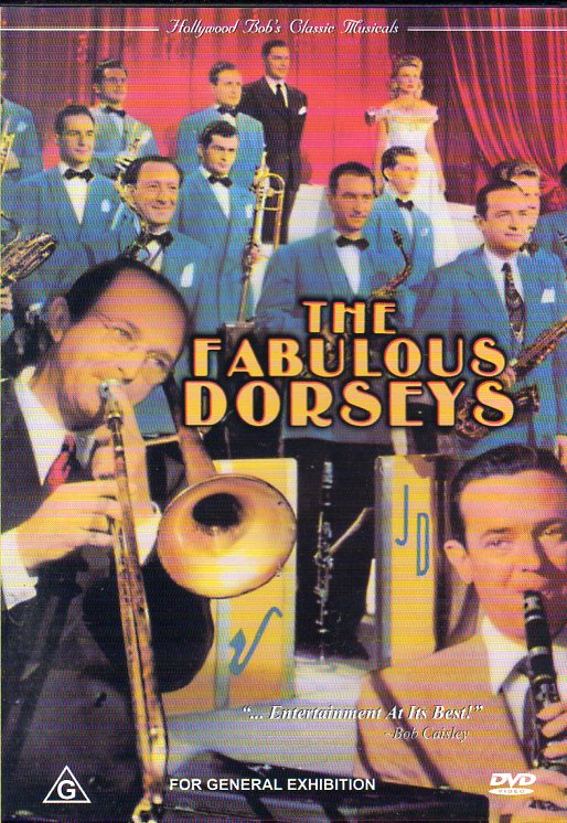 Cat. No. DVD 1046: THE FABULOUS DORSEYS ~ JIMMY AND TOMMY DORSEY. RBC ENTERTAINMENT RBC 94317.