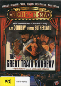 Cat. No. DVDM 2068: THE FIRST GREAT TRAIN ROBBERY ~ SEAN CONNERY / DONALD SUTHERLAND / LESLEY-ANN DOWN. C-114062-9.