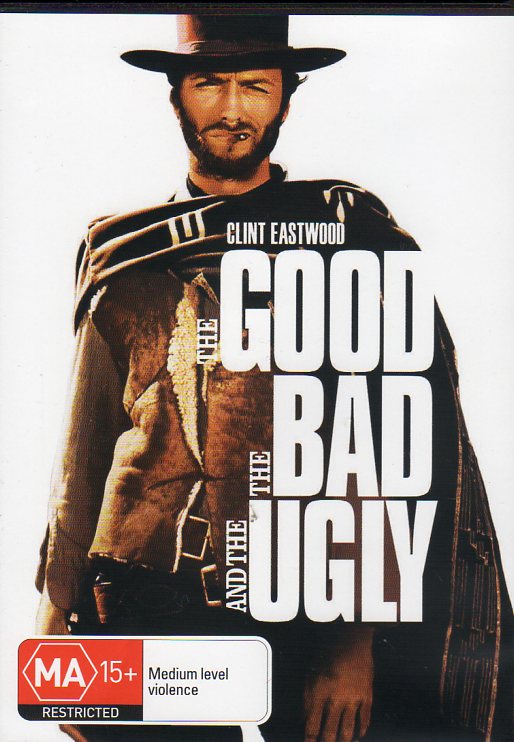 Cat. No. DVDM 1946: THE GOOD THE BAD AND THE UGLY ~ CLINT EASTWOOD / LEE VAN CLEEF / ELI WALLACH. WARNER BROS. / M.G.M. R-129093-9