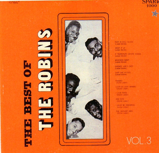 Cat. No. VV 1256: THE ROBINS ~ THE BEST OF THE ROBINS. SPARK 1000.