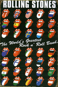 Cat. No. MS 022: THE ROLLING STONES. No. 1. - THE WORLD'S GREATEST ROCK'N' ROLL BAND.