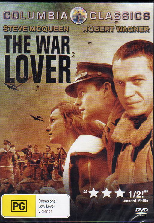 Cat. No. DVDM 1974: THE WAR LOVER ~ STEVE McQUEEN / ROBERT WAGNER / SHIRLEY ANNE FIELD. COLUMBIA / SONY J1811.