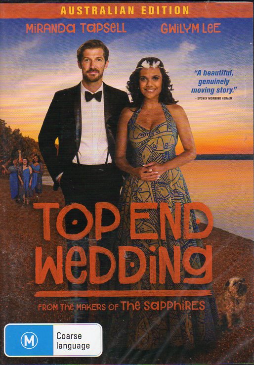 Cat. No. DVDM 1969: TOP END WEDDING ~ MIRANDA TAPSELL / GWILYM LEE / URSULA YOVICH / KERRY FOX. eONE / UNIVERSAL DL0581.