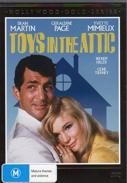Cat. No. DVDM 2059> TOYS IN THE ATTIC ~ DEAN MARTIN / GERALDINE PAGE / YVETTE MIMIEUX. MGM / VISUAL ENT. GROUP VEGE057.