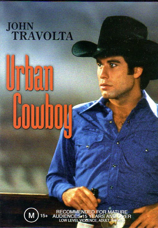 Cat. No. DVD 1183: URBAN COWBOY ~ JOHN TRAVOLTA / DEBRA WINGER / SCOTT GLENN / MICKEY GILLEY / JOHNNY LEE / BONNIE RAITT / THE CHARLIE DANIELS BAND. PARAMOUNT PAR1111.