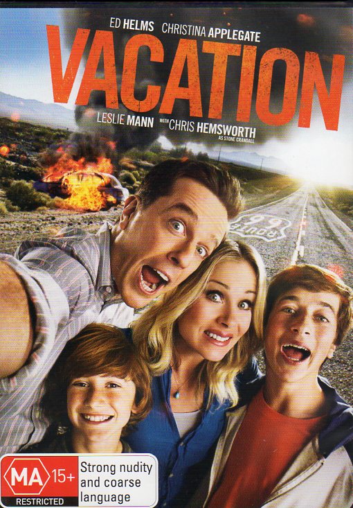 Cat. No. DVDM 2051: VACATION ~ ED HELMS / CHRISTINA APPLEGATE / CHEVY CHASE / BEVERLY D'ANGELO. WARNER BROS. / ROADSHOW R-123039-9.