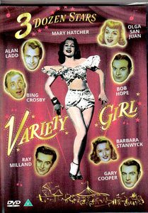 Cat. No. DVD 1290: VARIETY GIRL ~ VARIOUS ARTISTS & ACTORS. SIMPLY MEDIA 134949.