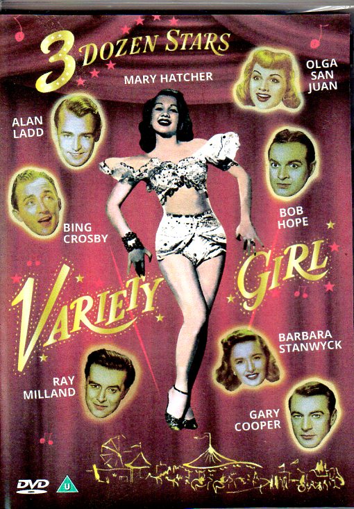 Cat. No. DVD 1290: VARIETY GIRL ~ VARIOUS ARTISTS & ACTORS. SIMPLY MEDIA 134949.