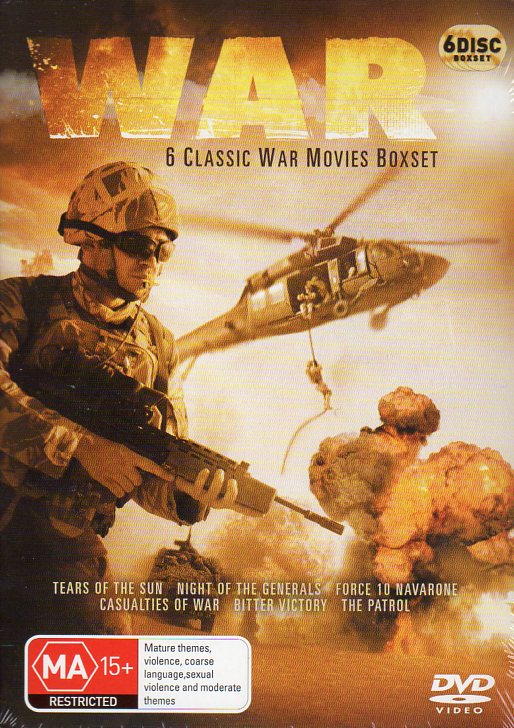 Cat. No. DVDM 1998: WAR COLLECTION ~ VARIOUS ACTORS. JIGSAW J3488.
