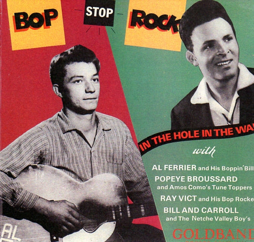 Cat. No. VV 1250: VARIOUS ARTISTS ~ BOP STOP ROCK. GOLDBAND RECORDS GLC-107.