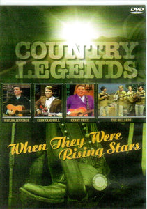 Cat. No. DVD 1243: VARIOUS ARTISTS ~ COUNTRY LEGENDS - WHEN THEY WERE RISING STARS. IMMORTAL IMM 940043.