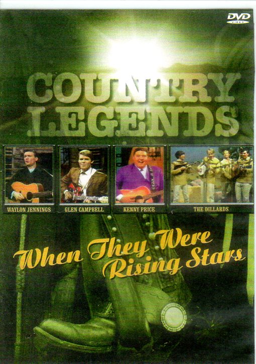 Cat. No. DVD 1243: VARIOUS ARTISTS ~ COUNTRY LEGENDS - WHEN THEY WERE RISING STARS. IMMORTAL IMM 940043.
