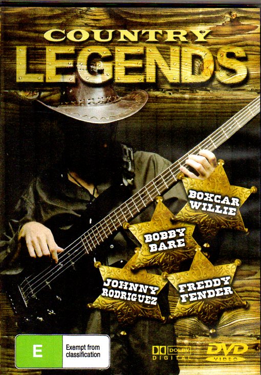 Cat. No. DVD 1296: VARIOUS ARTISTS ~ COUNTRY LEGENDS. FLASHBACK 19691.