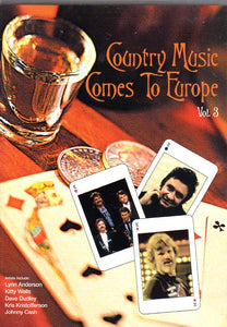 Cat. No. DVD 1122: VARIOUS ARTISTS ~ COUNTRY MUSIC COMES TO EUROPE. VOL. 3. DYNAMIC DYNDVD 2026.