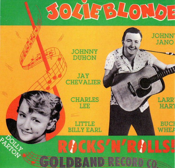 Cat. No. VV 1251: VARIOUS ARTISTS ~ JOLIE BLONDE ROCKS AND ROLLS. GOLDBAND RECORDS GCL-114.
