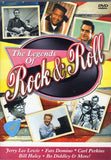 Cat. No. DVD 1013: VARIOUS ARTISTS ~ LEGENDS OF ROCK'N'ROLL. PAYLESS 600412. (B&W).