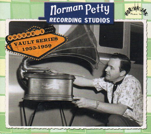 Cat. No. 2363: VARIOUS ARTISTS ~ NORMAN PETTY STUDIOS - VAULT SERIES VOL. 1. NOR-VA-JAK MUSIC NVJCD04. (IMPORT)