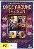 Cat. No. DVD 1199: VARIOUS ARTISTS ~ ONCE AROUND THE SUN - A PSYCHEDELIC JOYRIDE. UMBRELLA DAVID 2708.