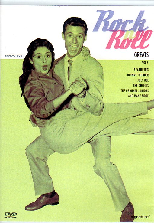 Cat. No. DVD 1318: VARIOUS ARTISTS ~ ROCK'N'ROLL GREATS. VOL.2. SIGNATURE SIGNDVD005.