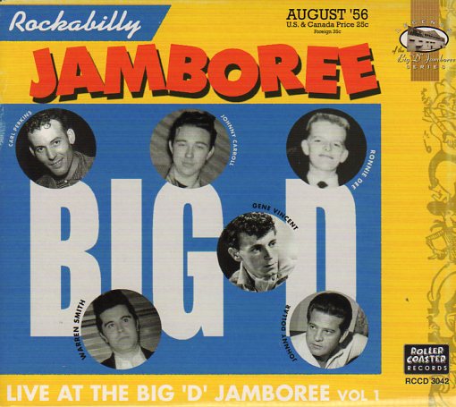 Cat. No. RCCD 3042: VARIOUS ARTISTS ~ ROCKABILLY LIVE AT THE BIG 