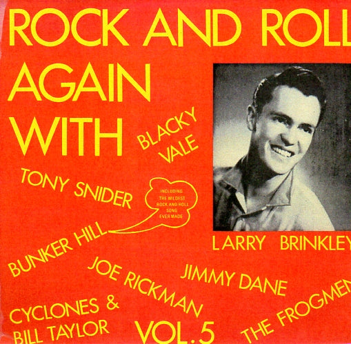 Cat. No. VV 1350: VARIOUS ARTISTS ~ ROCK AND ROLL. VOL. 5. - ROCK AND ROLL AGAIN. COLLECTOR RECORDS CL 1017.