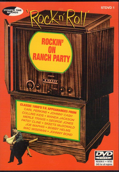 Cat. No. DVD 1020: VARIOUS ARTISTS ~ ROCKIN' ON RANCH PARTY. STOMPER TIME STDVD 1. (IMPORT).