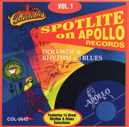 Cat. No. 2253:VARIOUS ARTISTS ~ SPOTLITE ON APOLLO RECORDS. VOL. 1. COLLECTABLES COL-CD-5642. (IMPORT).