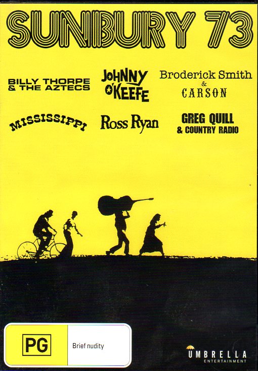 Cat. No. DVD 1329: VARIOUS ARTISTS ~ SUNBURY 73. UMBRELLA DAVID3288.