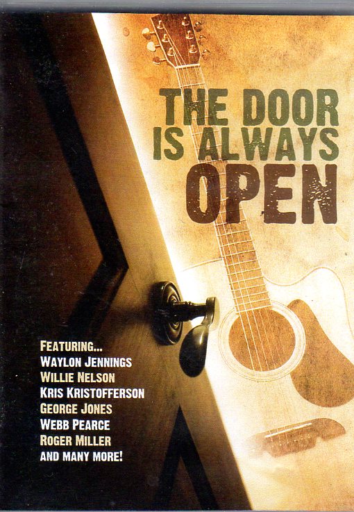 Cat. No. DVD 1235: VARIOUS ARTISTS ~ THE DOOR IS ALWAYS OPEN. NO LABEL.