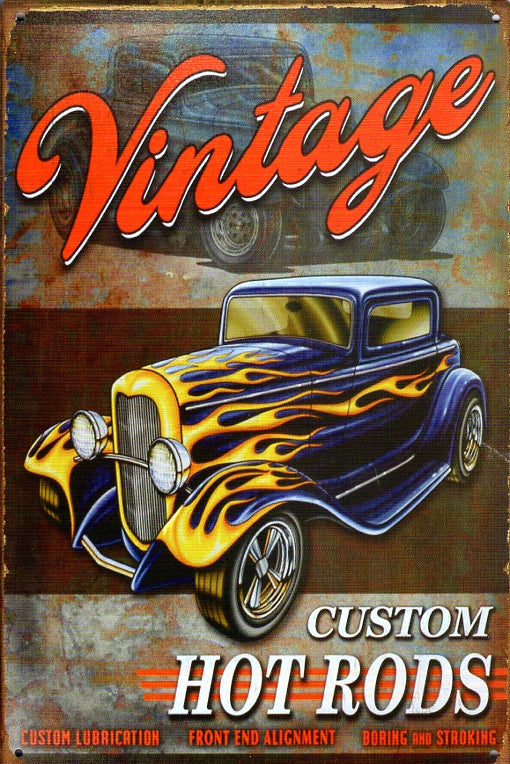 Cat. No. MS 069: VINTAGE CUSTOM HOT RODS.
