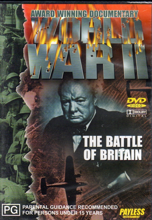 Cat. No. DVDM 2070: WORLD WAR 11 - THE BATTLE OF BRITAIN. PAYLESS ENT. W600292.