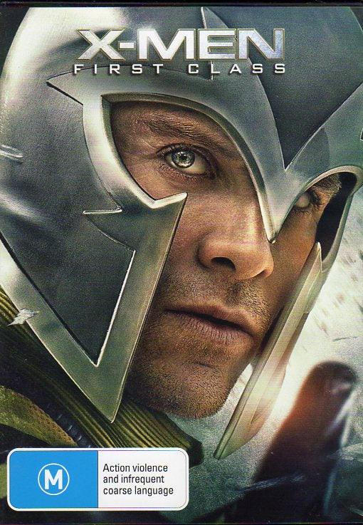 Cat. No. DVDM 1134: X-MEN - FIRST CLASS ~ JAMES McAVOY / MICHAEL FASSBENDER / ROSE BYRNE / JENNIFER LAWRENCE / KEVIN BACON. 20TH CENTURY FOX 50988SDG