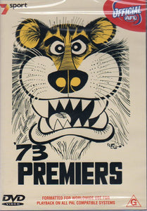 Cat. No. DVDS 1148: 1973 AFL PREMIERS ~ RICHMOND. AFL AFVD078.