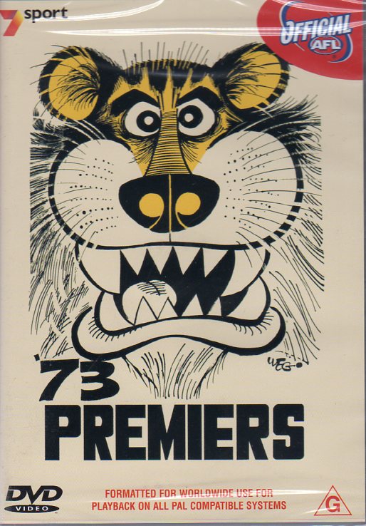 Cat. No. DVDS 1148: 1973 AFL PREMIERS ~ RICHMOND. AFL AFVD078.