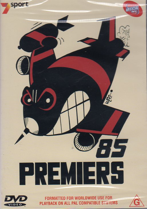 Cat. No. DVDS 1149: 1985 AFL PREMIERS - ESSENDON. AFL AFVD089.