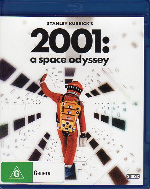 Cat. No. DVDMBR 1532: 2001: A SPACE ODYSSEY ~ KEIR DULLEA / GARY LOCKWOOD. WARNER BROS / ROADSHOW R-126842-8