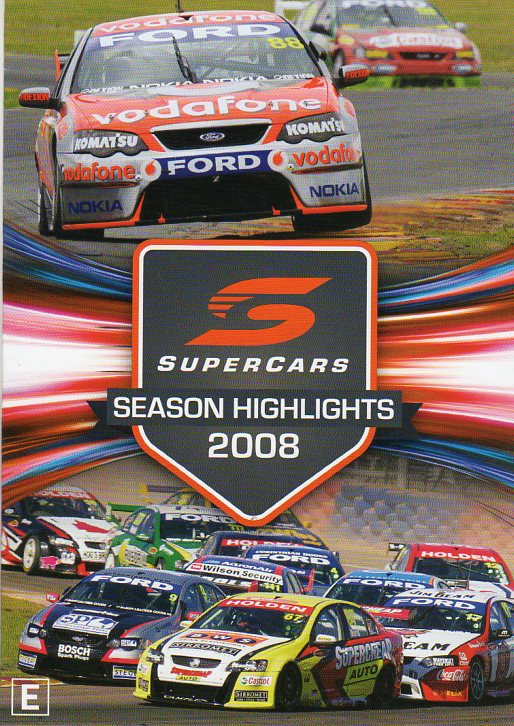 Cat. No. DVDS 1137: 2008 SUPERCARS - SEASON HIGHLIGHTS - CHEVRON BHE8191.
