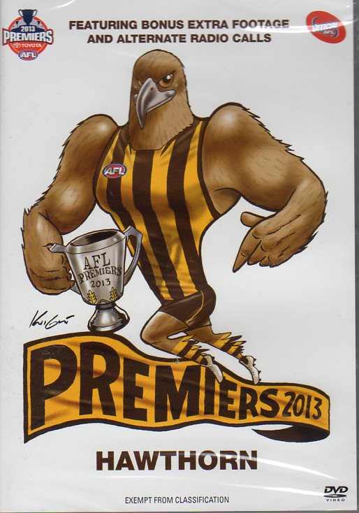 Cat. No. DVDS 1153: 2013 AFL PREMIERS - HAWTHORN. AFL AFVD622.
