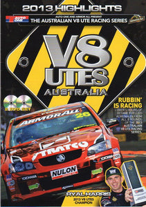 Cat. No. DVDS 1071: 2013 AUSTRALIAN V8 UTE RACING SERIES HIGHLIGHTS. CHEVRON BHE5033.