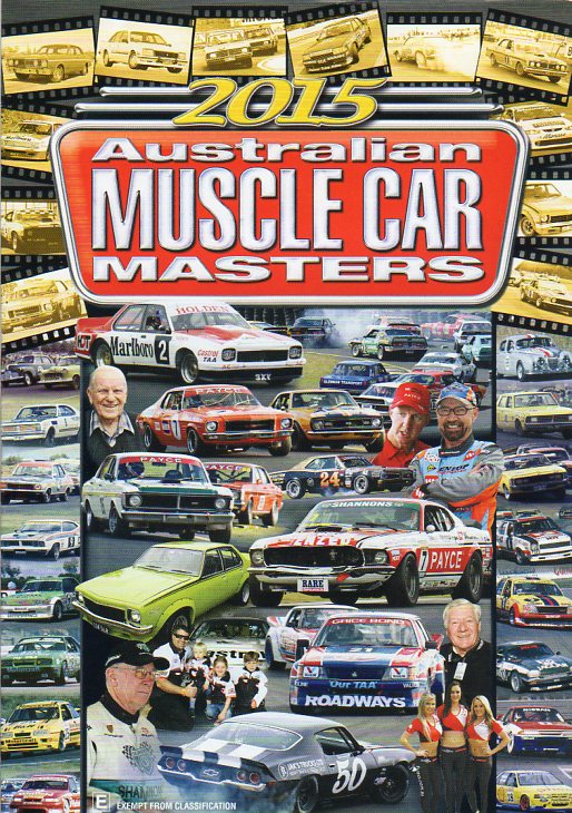Cat. No. DVDS 1048: 2015 AUSTRALIAN MUSCLE CAR MASTERS. CHEVRON BHE6251.
