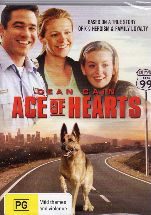 Cat. No. DVDM 1856: ACE OF HEARTS ~ DEAN CAIN / ANNE MARIE DE LUISE / BRITT McKILLIP. EAGLE ENT. EAG2190