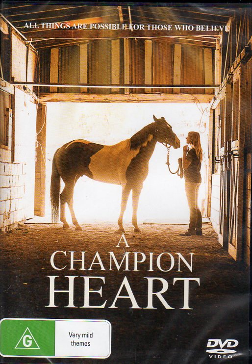Cat. No. DVDM 1815: A CHAMPION HEART ~ MANDY GRACE / DEVAN KEY / DONNA RUSCH / DAVID DE VOS. JIGSAW J3112.