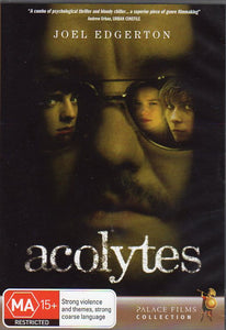 Cat. No. DVDM 1723: ACOLYTES ~ JOEL EDGERTON / MICHAEL DORMAN / SEBASTIAN GREGORY. PALACE FILMS / MADMAN PAL092.