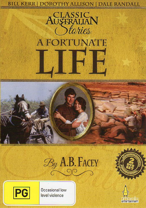 Cat. No. DVDM 1360: A FORTUNATE LIFE ~ BILL HUNTER / MARTIN VAUGHAN / VAL LEHMAN. NINE NETWORK / UMBRELLA DAVID2851.