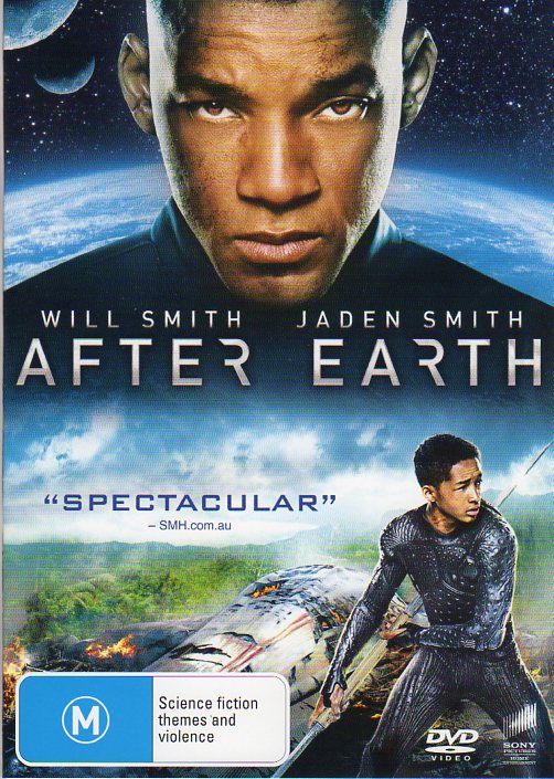 Cat. No. DVDM 1283: AFTER EARTH ~ WILL SMITH / JADEN SMITH. COLUMBIA / SONY D94519.