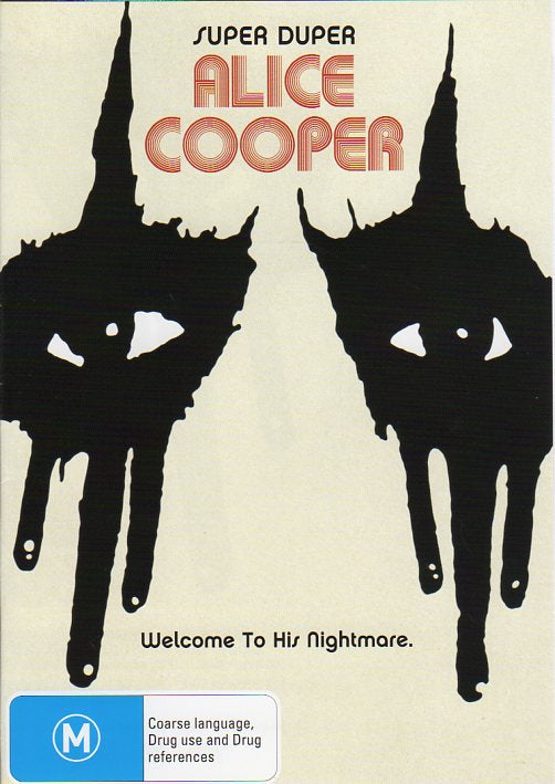 Cat. No. DVD 1407: ALICE COOPER ~ SUPER DUPER: WELCOME TO HIS NIGHTMARE. EAGLE / SHOCK KAL3559.